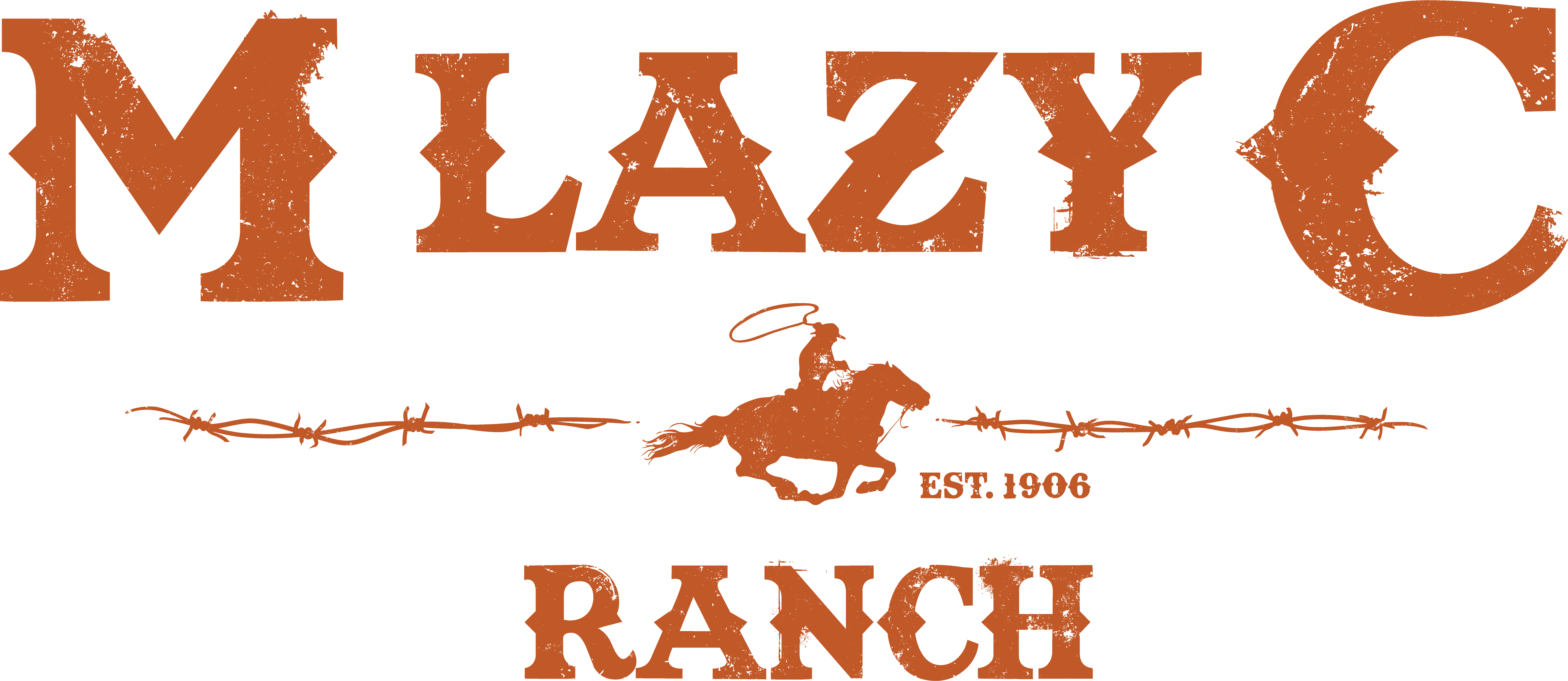 M Lazy C Ranch Logo